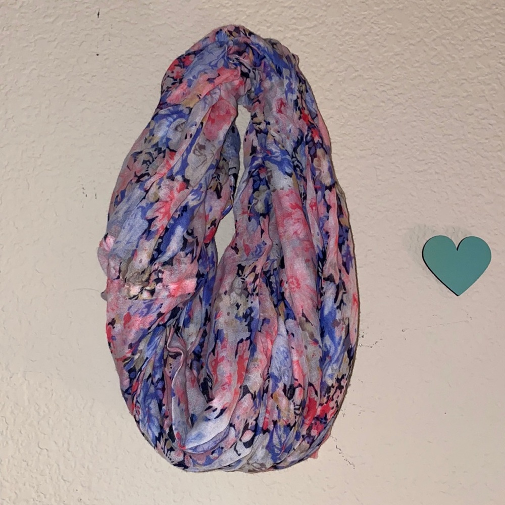 Floral Infinity Scarf